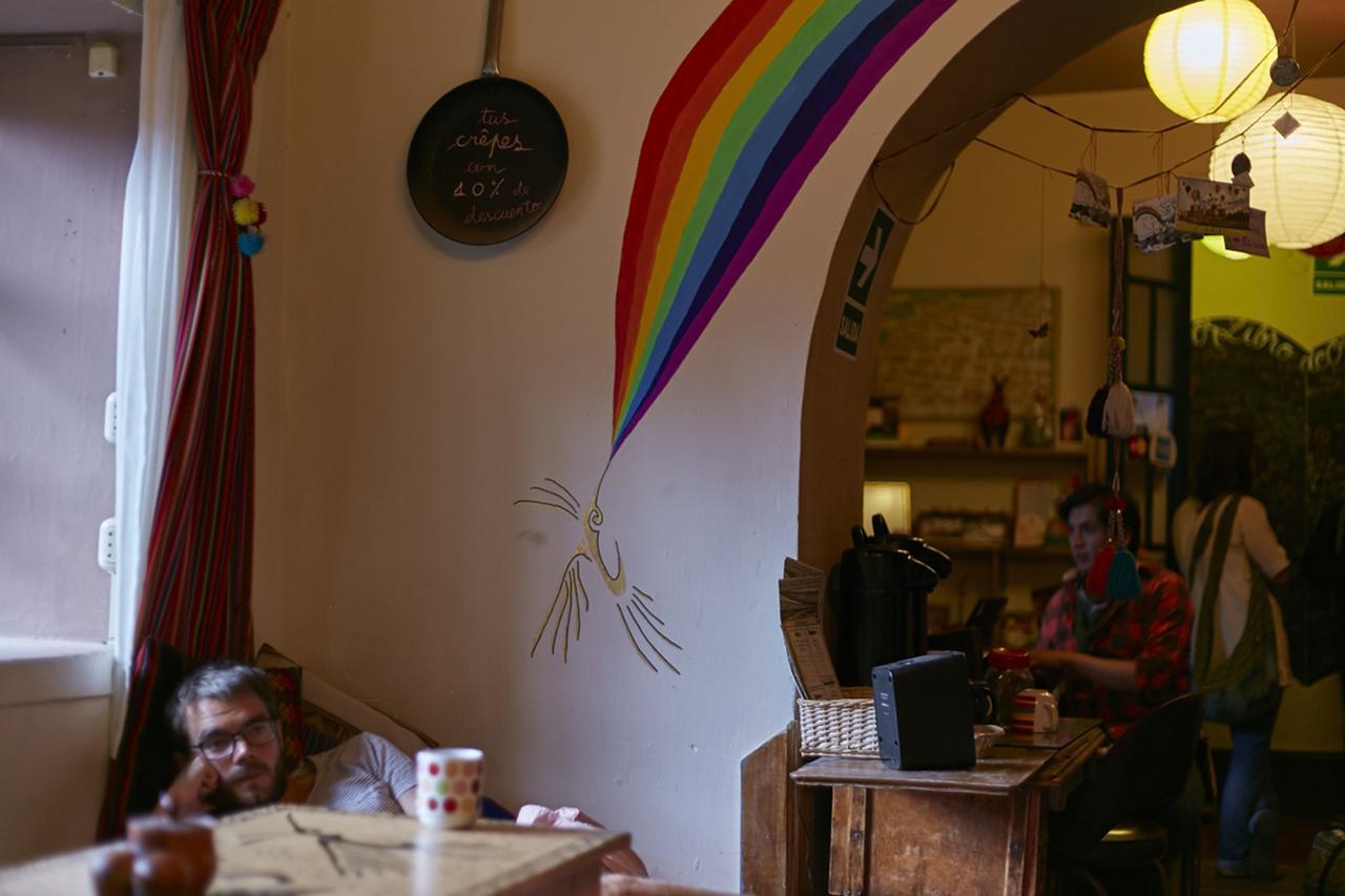 Backpacker La Bo'M Hotel Cuzco Kültér fotó